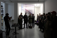 Seuil Critique (solo show), Galerie Alain Gutharc, Paris (FR), Performance sonore Vincent Loiret
FIAC Night Galleries, 2019 - © Guillaume Linard-Osorio