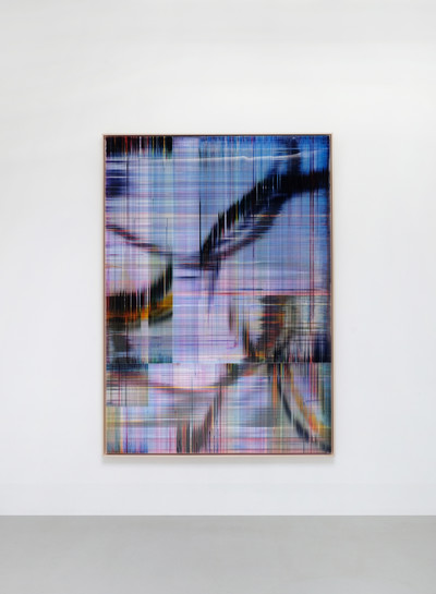 Noise painting, Peinture sur polycarbonate, 210 × 150 cm, 2019 - © Guillaume Linard-Osorio